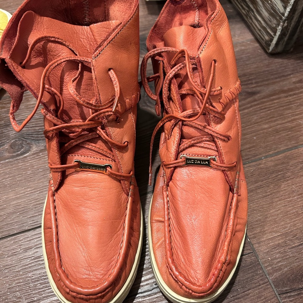 Boho Mocassim Leather Ankle Boots Softest Leather